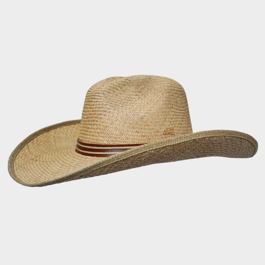 SOMBRERO QUETIPO CAFÉ TEJIDO EXTRAFINO