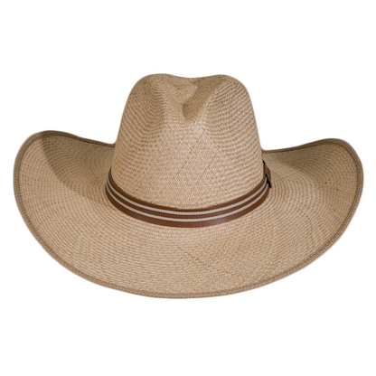 SOMBRERO QUETIPO CAFÉ TEJIDO EXTRAFINO