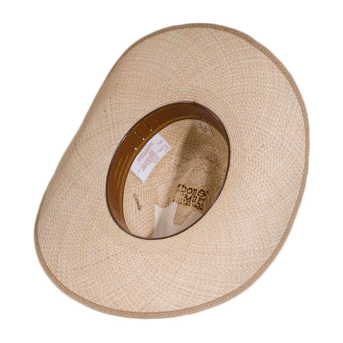SOMBRERO QUETIPO CAFÉ TEJIDO EXTRAFINO