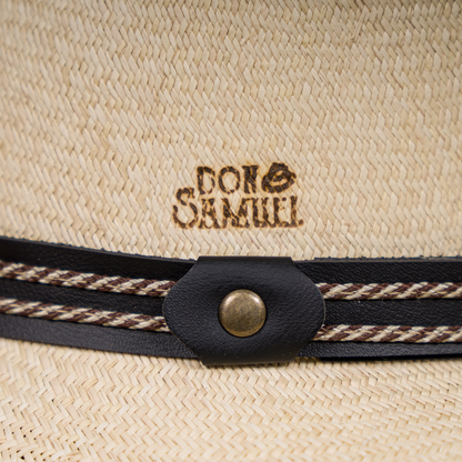 SOMBRERO QUETIPO NATURAL TEJIDO EXTRAFINO
